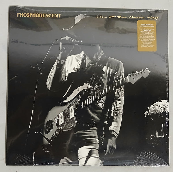 Phosphorescent- Live At The Music Hall - Opaque Gold Colored Vinyl - VINYL