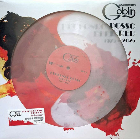 Claudio Simonetti/Goblin- Profondo Rosso (Original Soundtrack) - Ultra-Limited 'Blood Edition' Liquid Filled Vinyl - VINYL