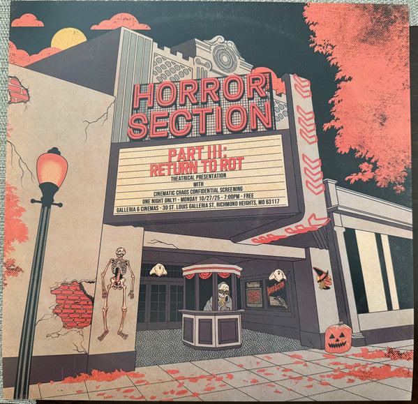 Horror Section- Part III: Return To Rot - VINYL