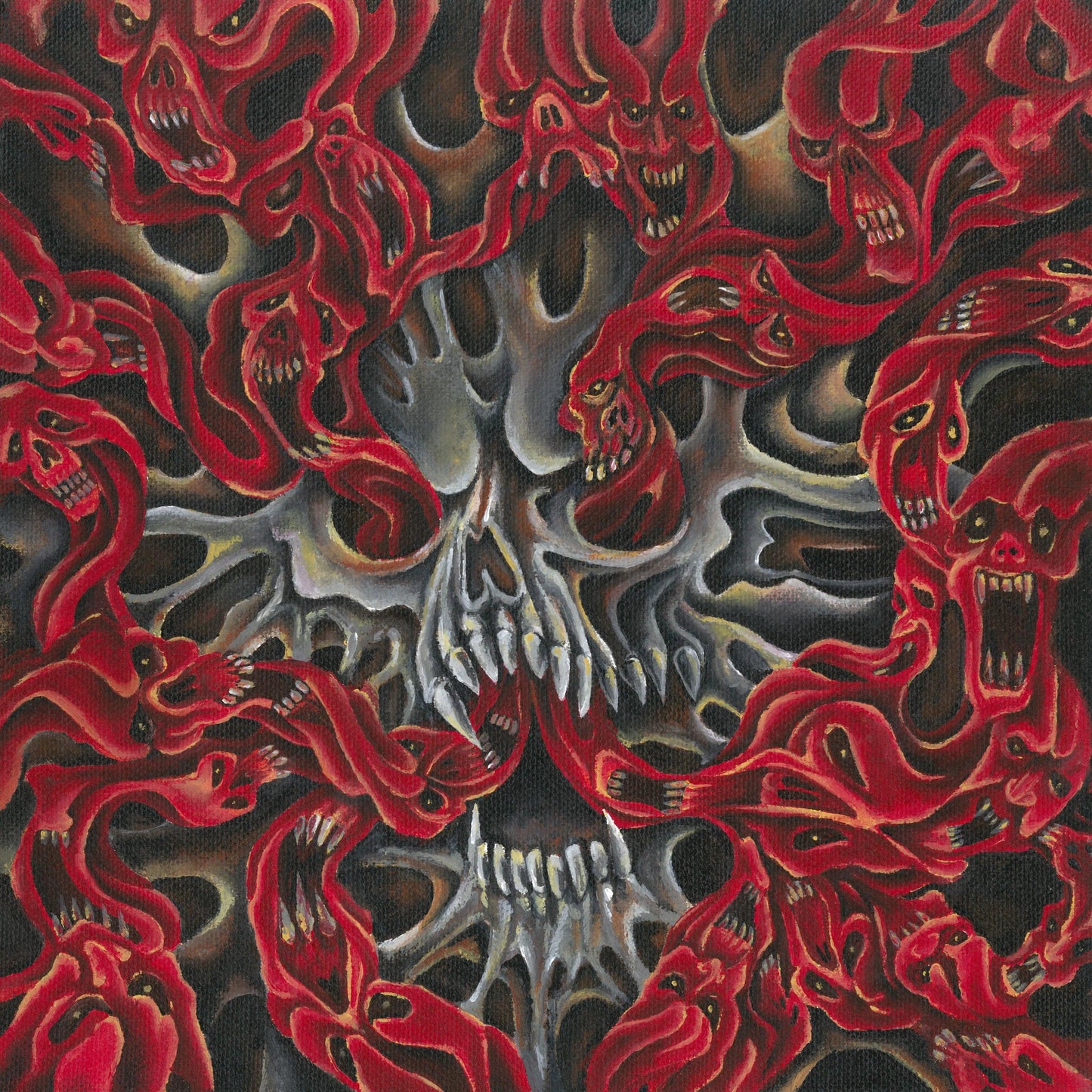 Extinguish- One Less Enemy (Silver Inside Cloudy Clear w/Gold Splatter Vinyl) (DAZE Records) - VINYL