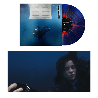 Billie Eilish- HIT ME HARD AND SOFT [Anniversary Edition / Blue & Orange Splatter LP] - VINYL