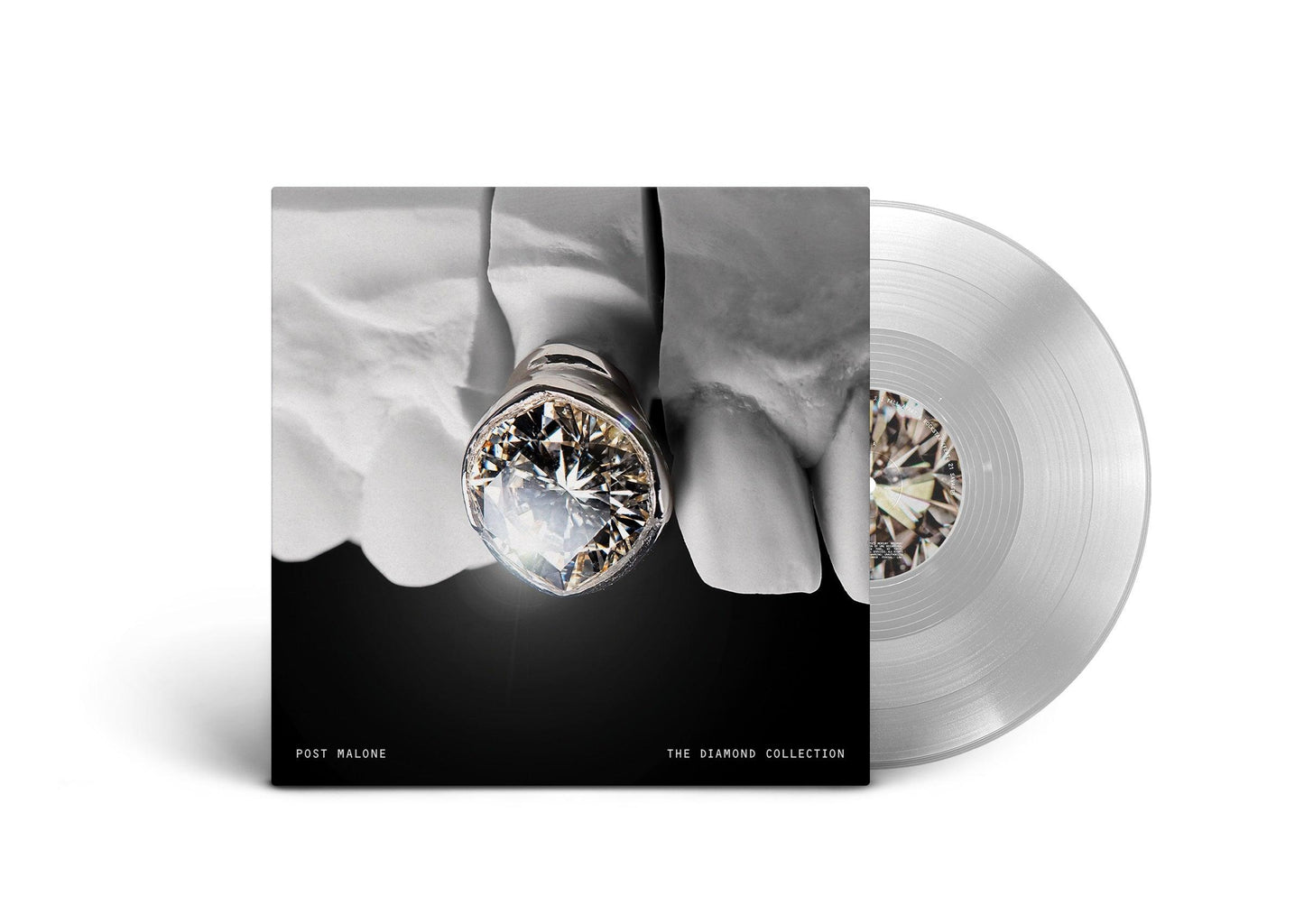 Post Malone- The Diamond Collection (2LP Metallic Silver Vinyl) - VINYL