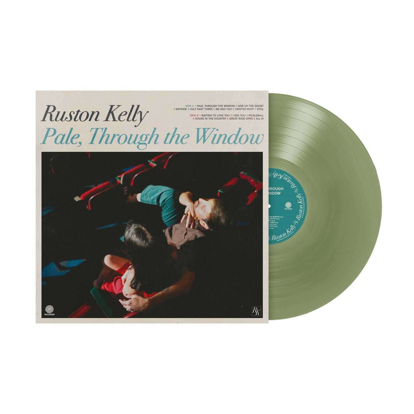 Ruston Kelly- Pale Through The Window (Autographed, Indie Exclusive Deco Green Vinyl) - VINYL