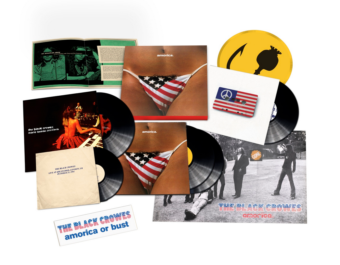 The Black Crowes- Amorica. [Super Deluxe 180g 5 LP] - VINYL