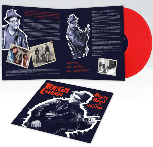 Buddy Reed & Th' Rip It Ups - Tough Enough (RSD Black Friday UK) (Translucent Red Vinyl) - VINYL