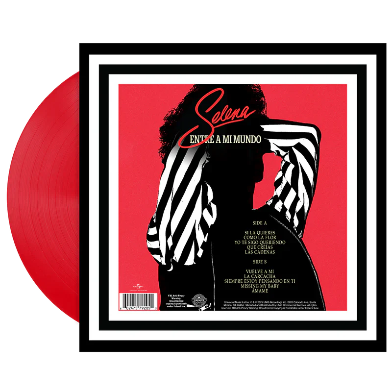 Selena- Entre A Mi Mundo (Red Vinyl) - VINYL