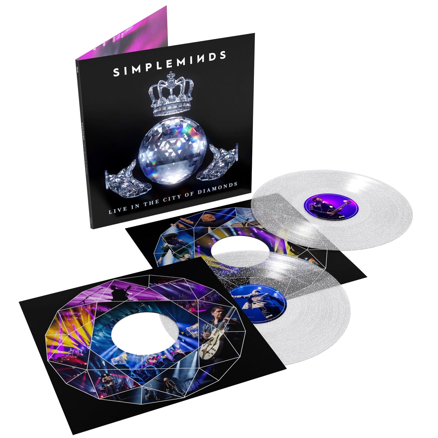 Simple Minds- Live in the City of Diamonds [Diamond 2 LP] (Indie Exclusive Vinyl) - VINYL