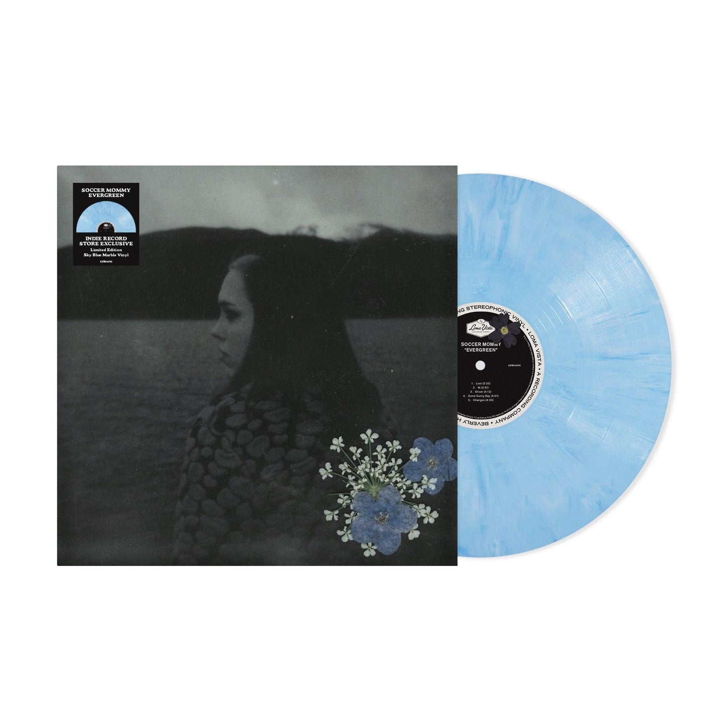 Soccer Mommy- Evergreen [Sky Blue Marble LP] (Indie Exclusive Vinyl) - VINYL