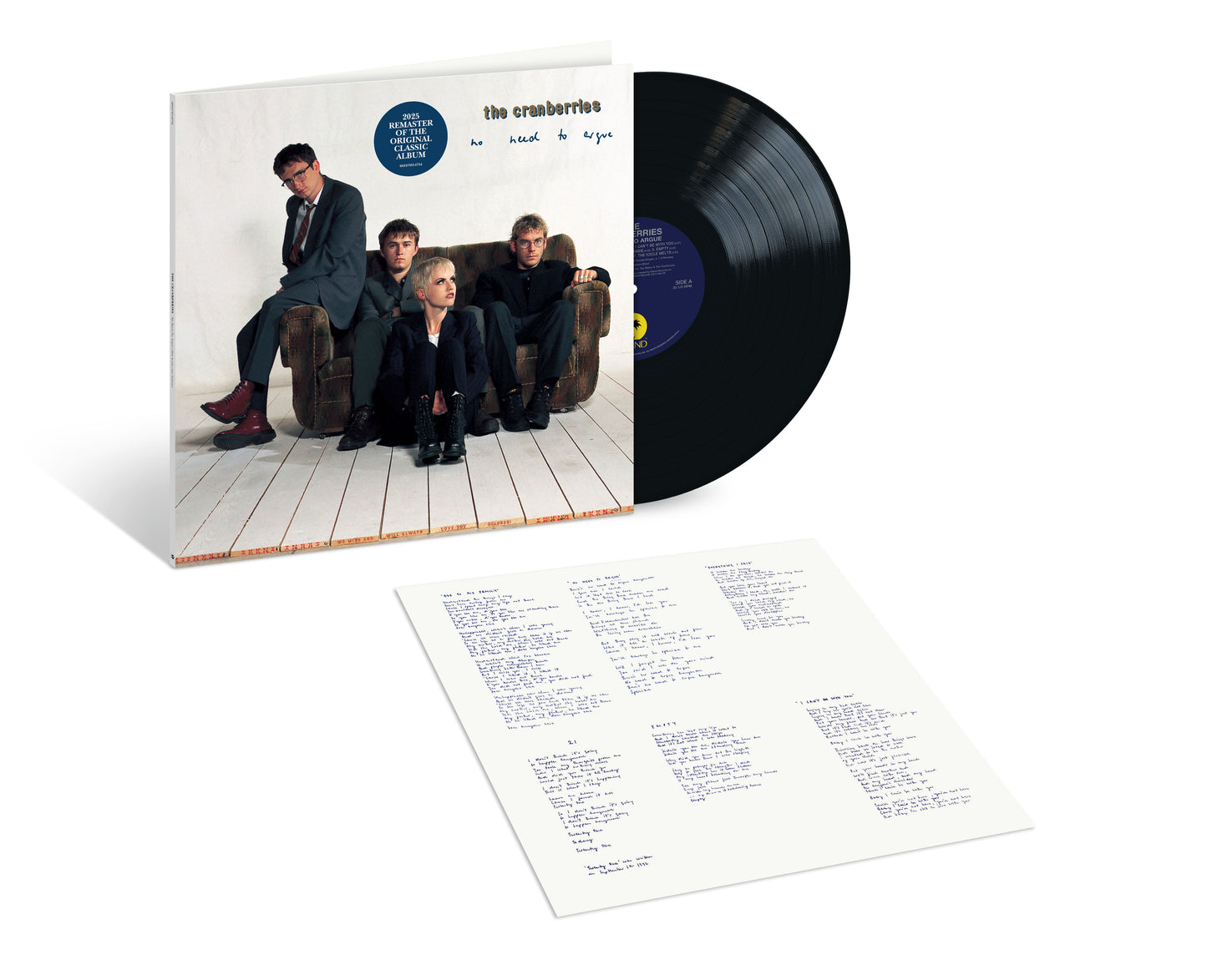 The Cranberries- No Need To Argue (30th Anniversay Remastered Edition) - VINYL