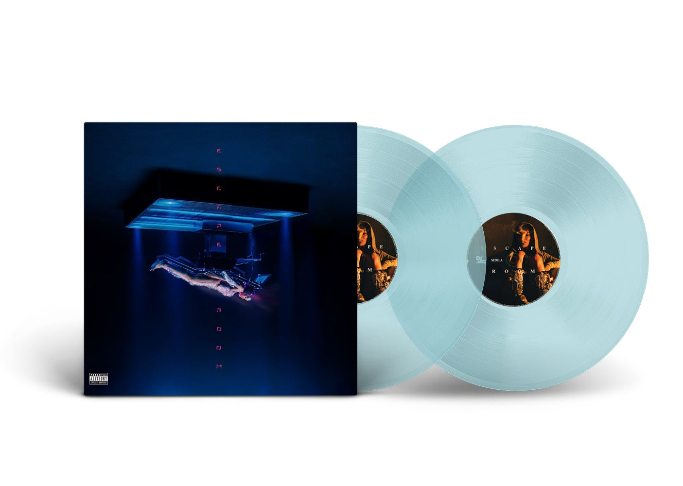 Teyana Taylor- Escape Room [Translucent Light Blue 2 LP] - VINYL