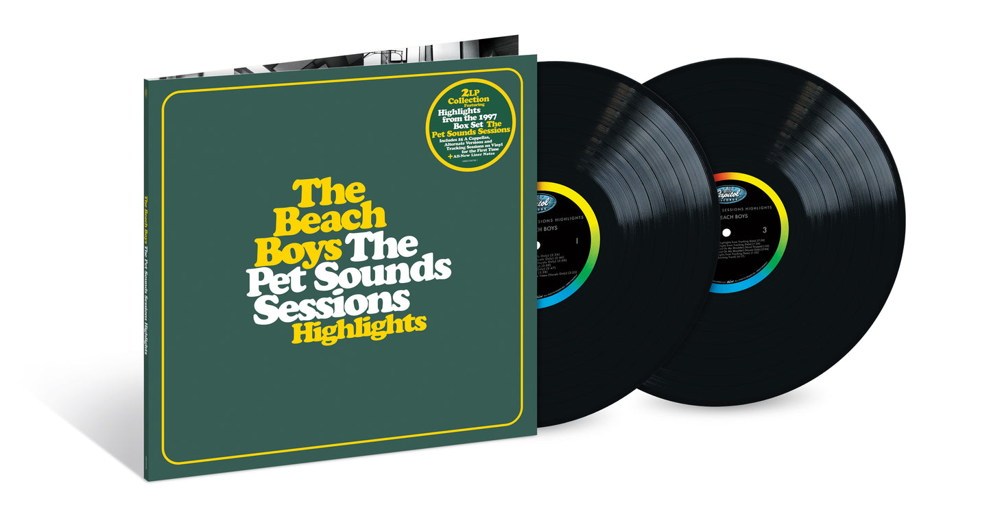 Beach Boys- The Pet Sounds Sessions Highlights (2LP 180g Vinyl) - VINYL