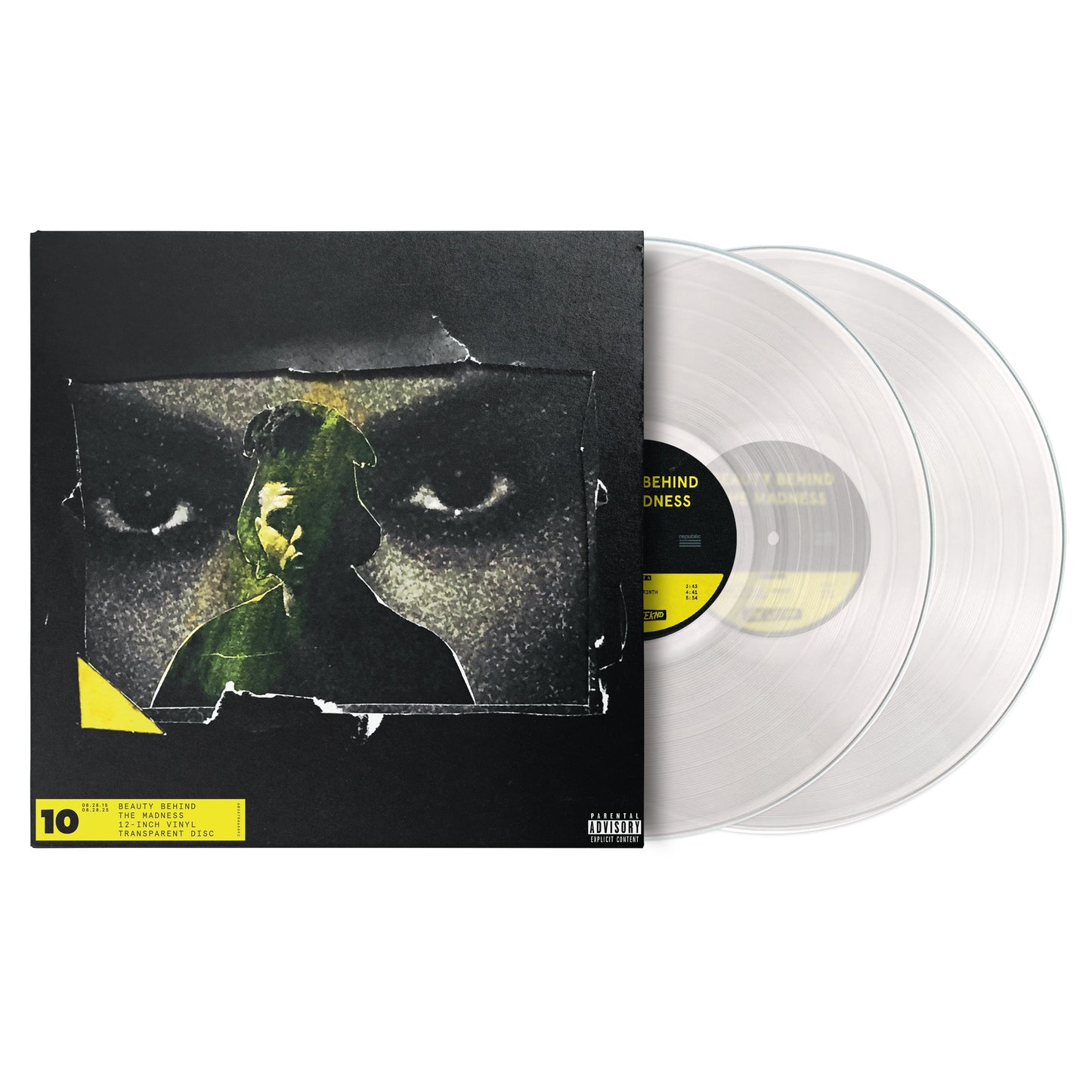 The Weeknd- Beauty Behind The Madness (10th Anniversary Edition) [Transparent 2 LP] - VINYL