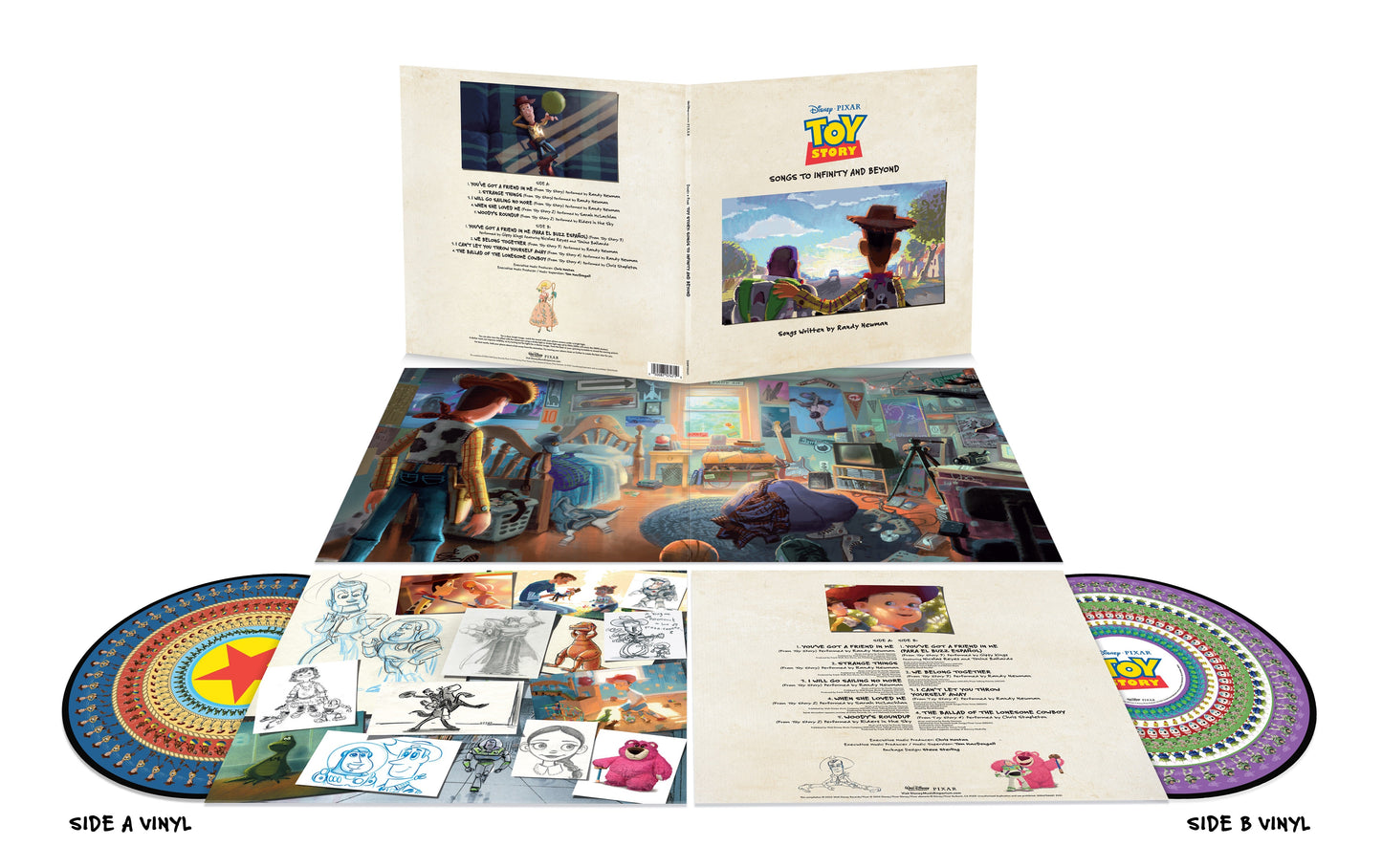 Toy Story: Songs To Infinity & Beyond (Randy Newman) (30th Anniversary Limited Edition Zoetrope Vinyl)