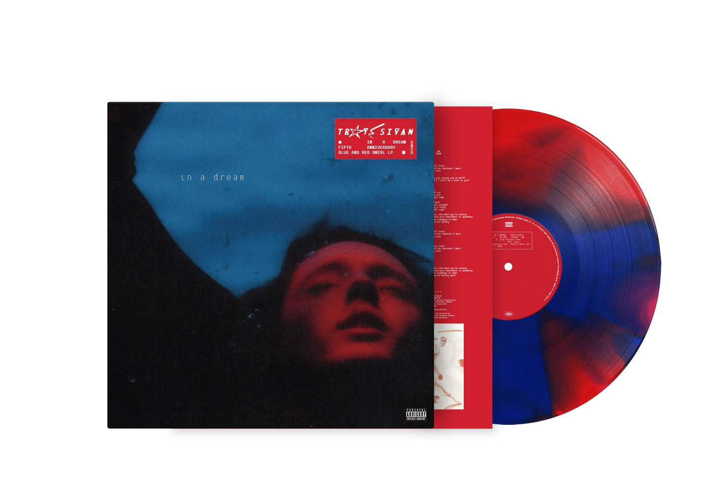 Troye Sivan- In A Dream (5 Year Anniversary) [Red/Blue Swirl 12" EP] - VINYL