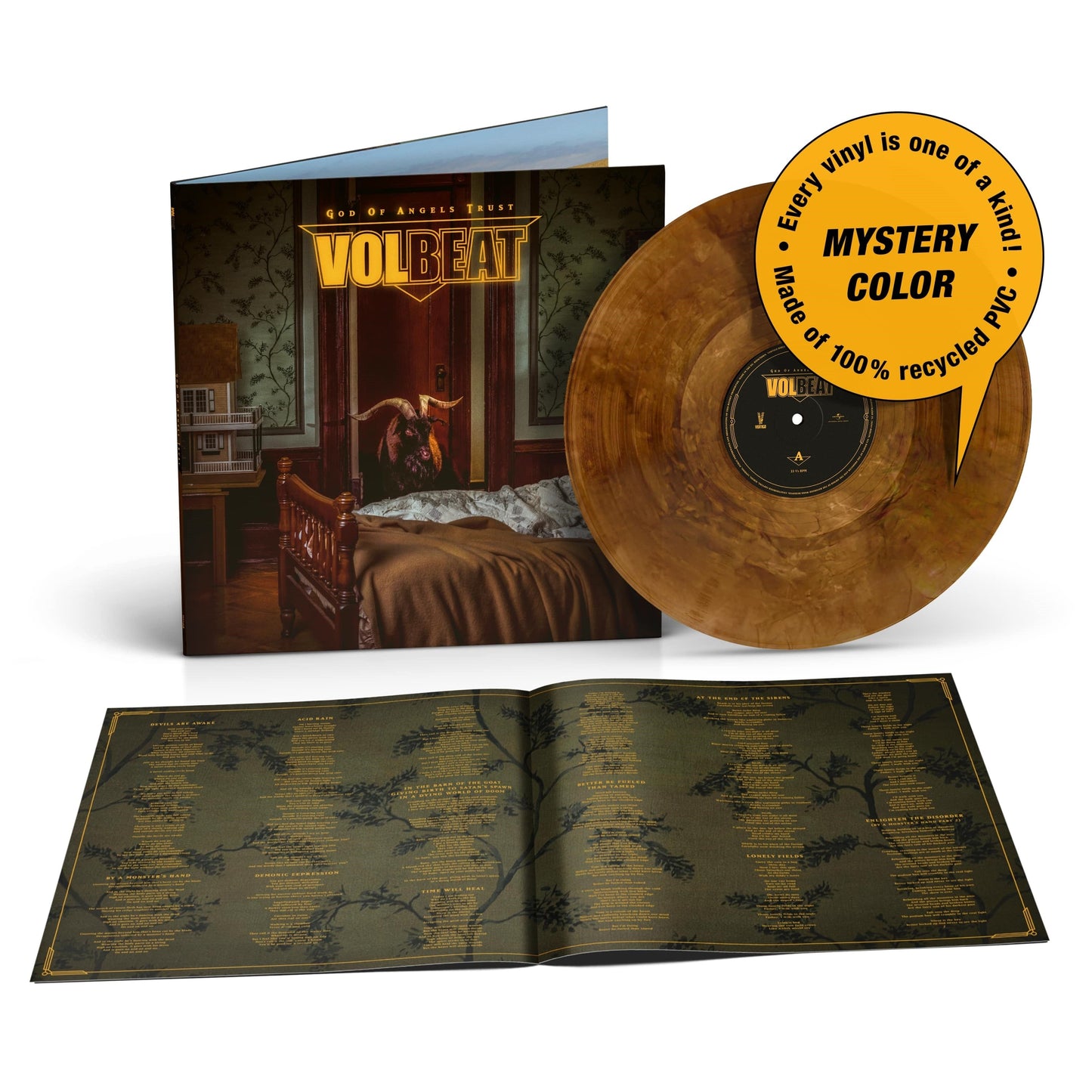 Volbeat- God Of Angels Trust (Indie Exclusive Vinyl) - VINYL