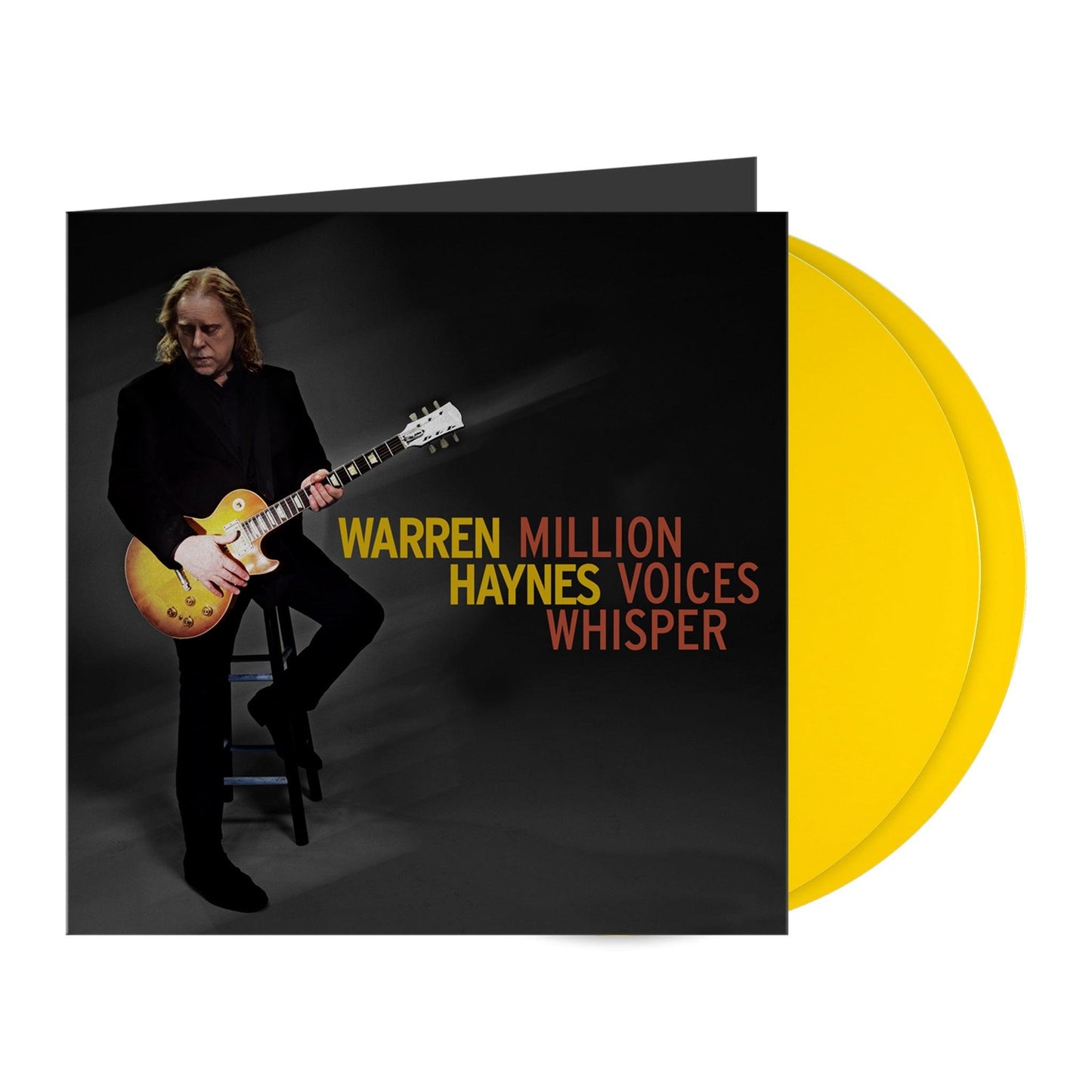 Warren Haynes (Gov't Mule)- Million Voices Whisper [Canary Yellow 2 LP] (Indie Exclusive Vinyl) - VINYL