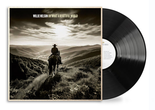 Willie Nelson- Oh What A Beautiful World - VINYL