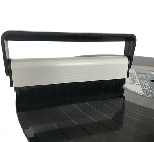 Anti-Static Carbon Fibre Vinyl Record Cleaning Brush