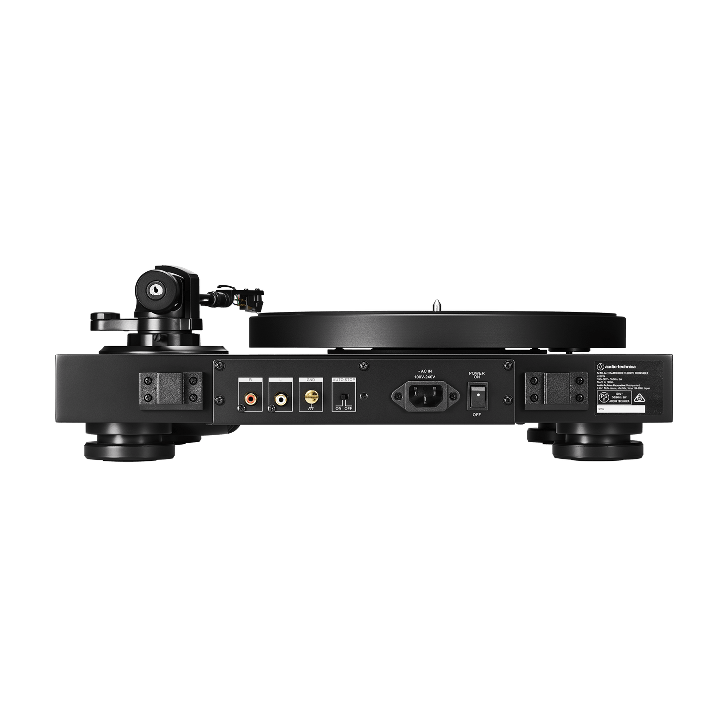Audio Technica - AT-LP8X - Semi-Automatic Direct-Drive Turntable