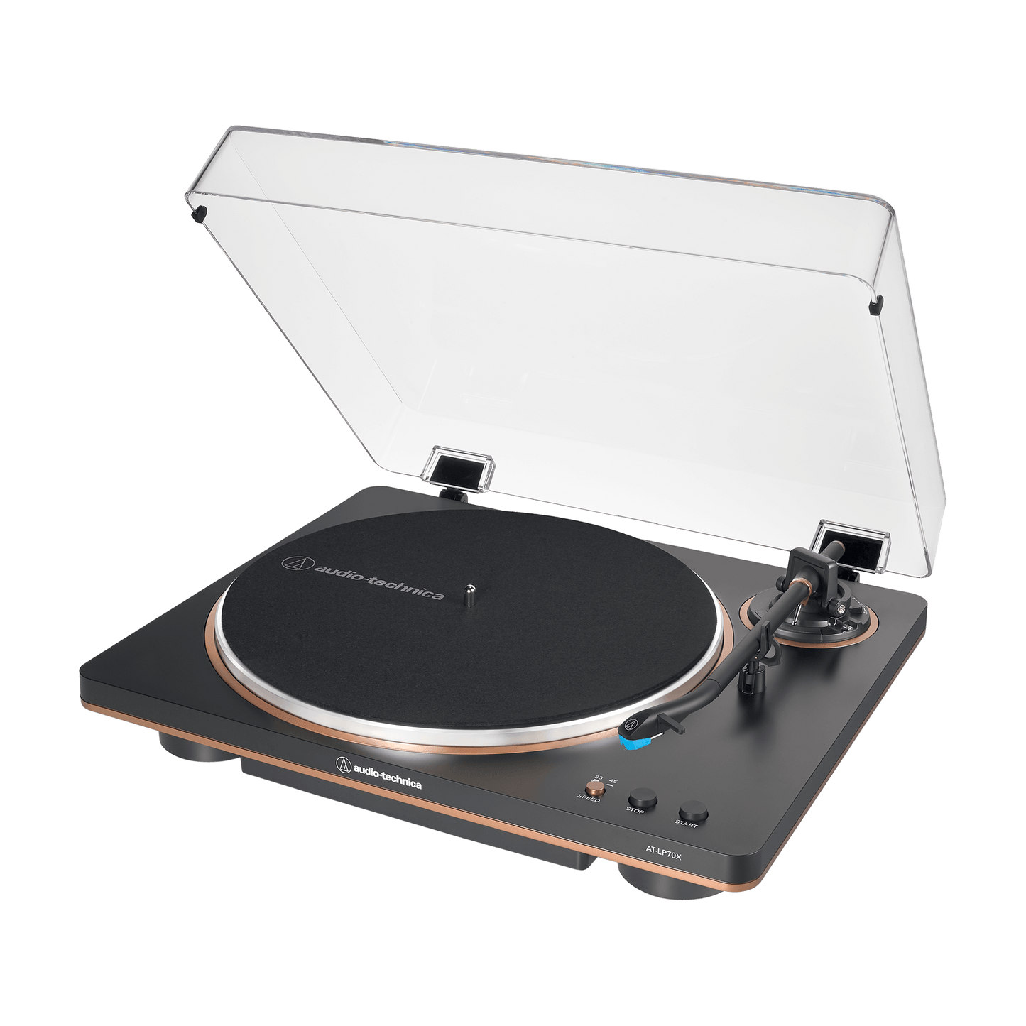 Audio-Technica LP70X Fully Automatic Turntable (Black/Bronze)