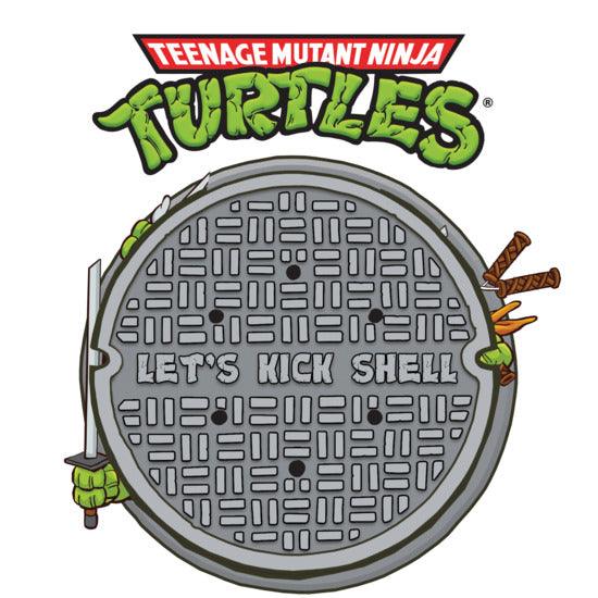 Teenage Mutant Ninja Turtles Let's Kick Shell! (Black Ice w/ Neon Green Splatter Vinyl) - VINYL