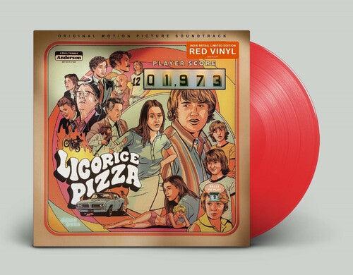 Licorice Pizza Soundtrack (Red Vinyl) (Indie Exclusive Vinyl) - VINYL