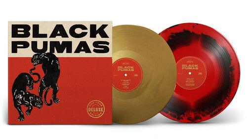 Black Pumas- Black Pumas (DLX Red/Black Vinyl) - VINYL