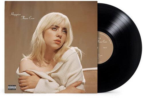 Billie Eilish- Happier Than Ever (100% Recycled Black Vinyl) - VINYL