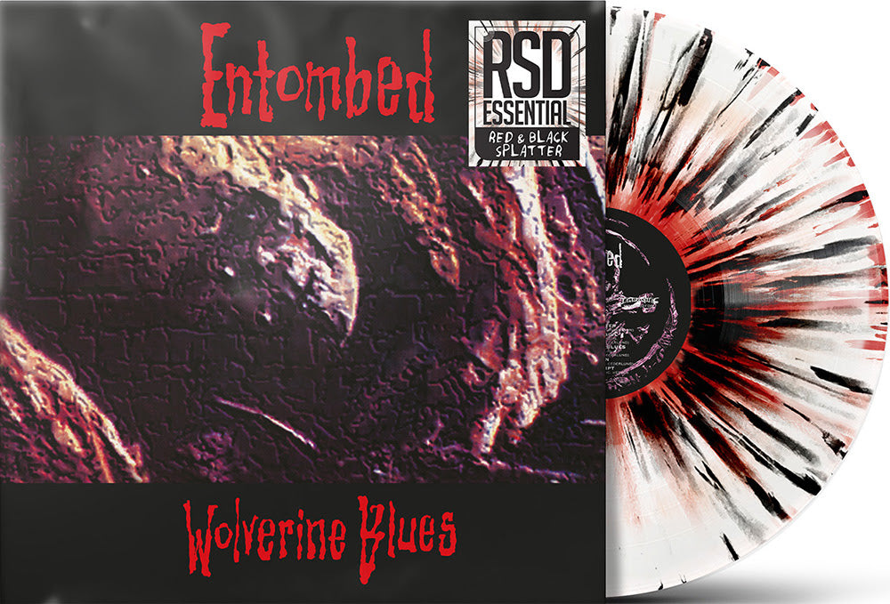 Entombed- Wolverine Blues (RSD Essential) (White w/ Red & Black Splatter Vinyl) - VINYL