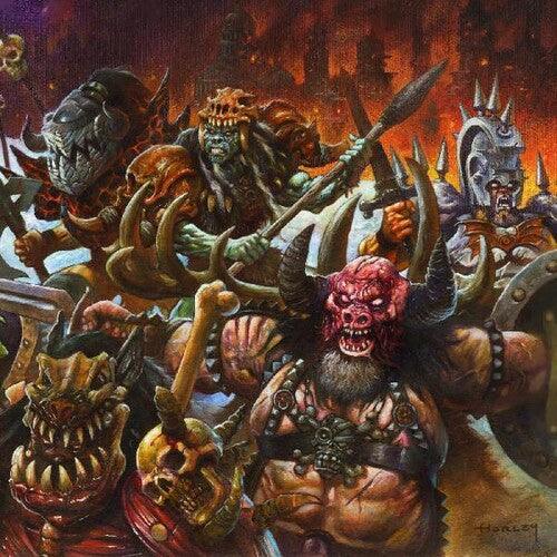 Gwar- The New Dark Ages (Black/Gold Marble Vinyl) - VINYL