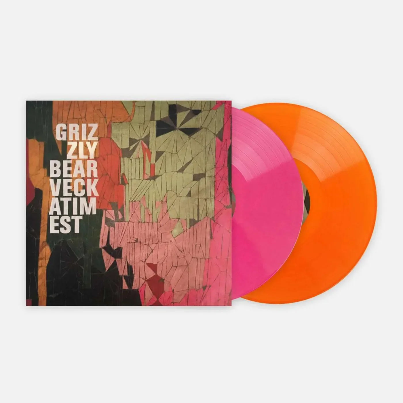 Grizzly Bear- Veckatimest - Pink & Orange Colored Vinyl (VMP Pressing) - VINYL