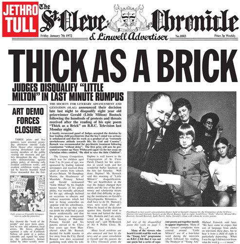 Jethro Tull- Thick As A Brick - VINYL