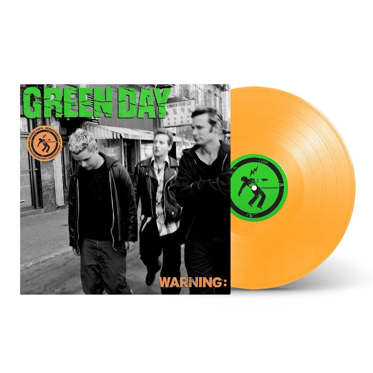 Green Day- Warning (25th Anniversary) (Orange Vinyl) - VINYL