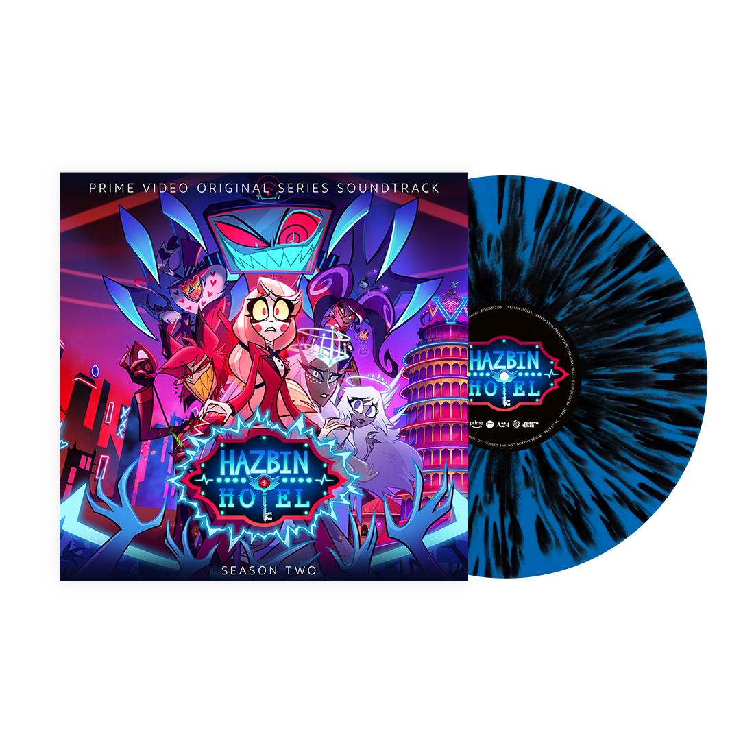 Hazbin Hotel: Season Two (Original Soundtrack) (Indie Exclusive Vinyl) (Voxtek Splatter Vinyl) - VINYL