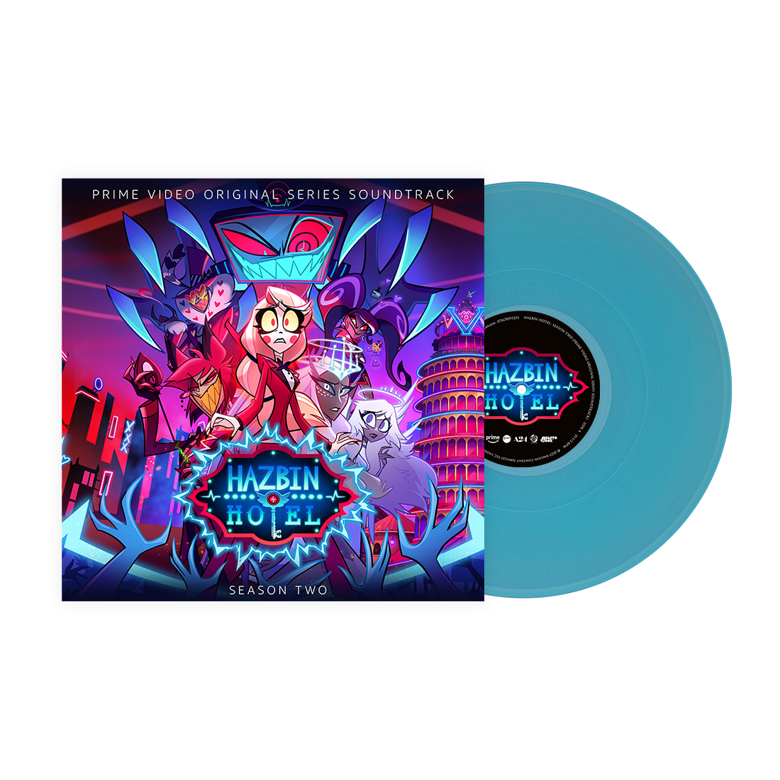 Hazbin Hotel: Season Two (Original Soundtrack) (VoxTex Blue Vinyl) - VINYL