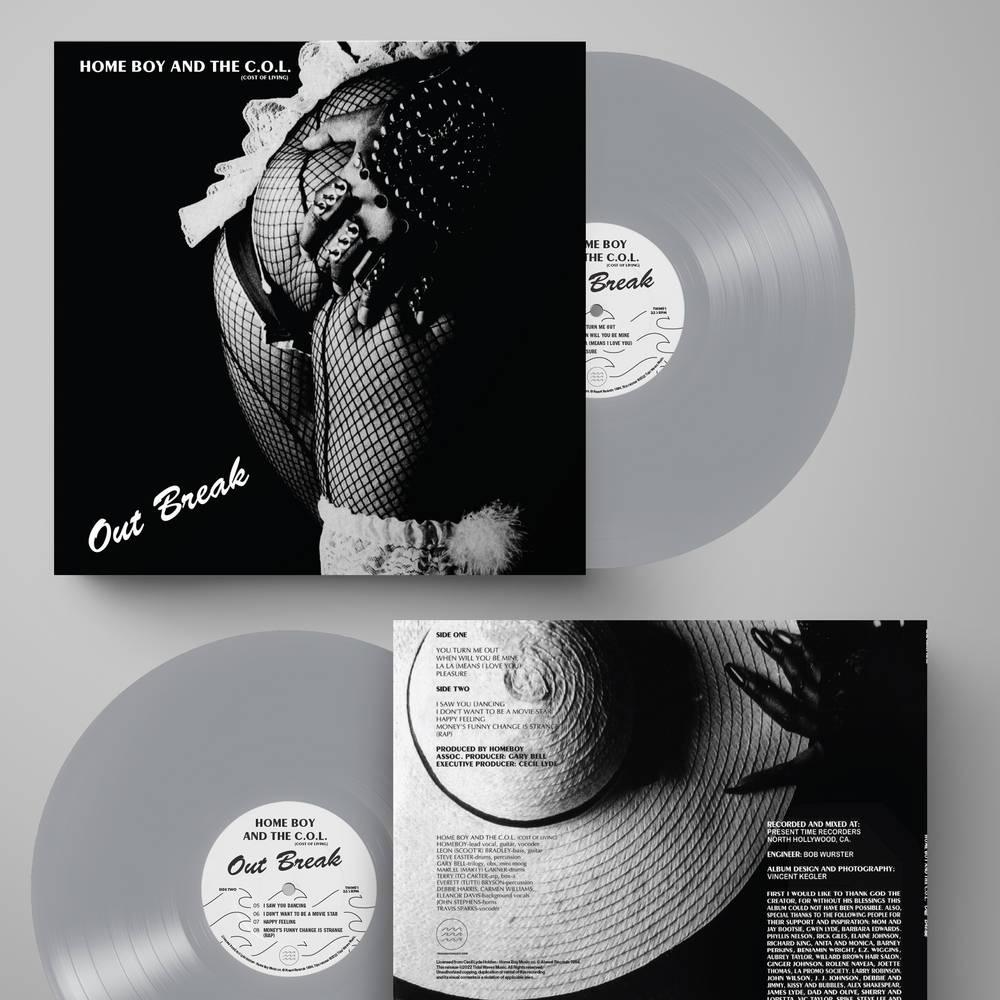 Home Boy And The C.O.L.- Out Break [RSD Essential Indie Colorway Silver Vinyl] - VINYL