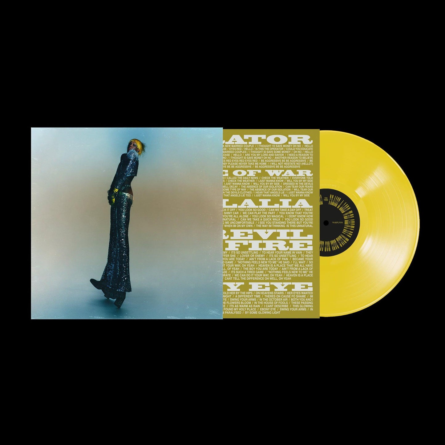 Yves Tumor- Praise A Lord Who Chews But Which Does Not Consume; (Or Simply, Hot Between Worlds) (Transparent Yellow Vinyl) - VINYL