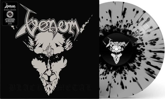 Venom- Black Metal (RSD Essential Silver/Black Splatter Vinyl) - VINYL