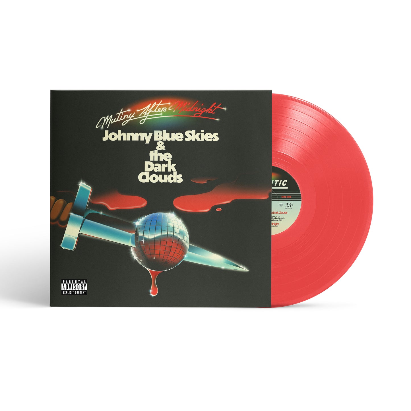 Johnny Blue Skies & the Dark Clouds- Mutiny After Midnight (Indie Exclusive Red Vinyl) (DAMAGED) - VINYL