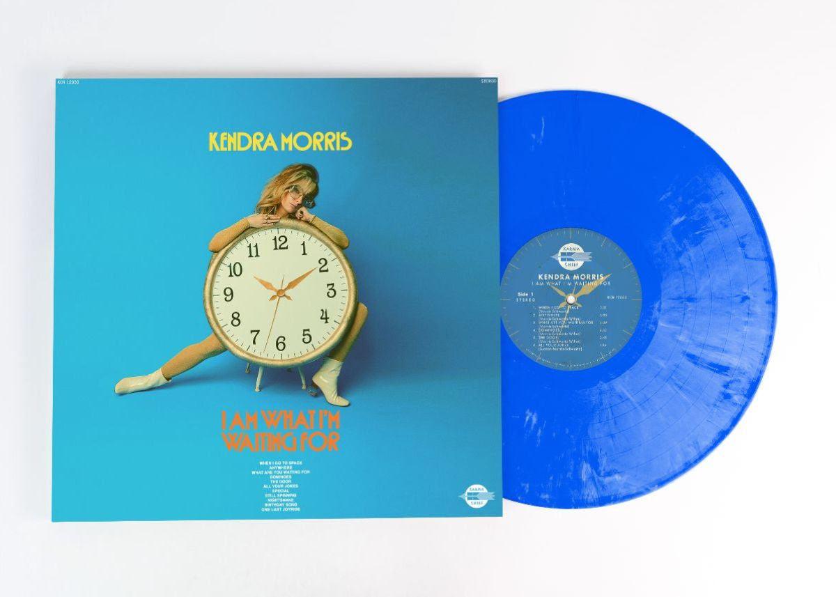 Kendra Morris- I Am What I'm Waiting For (Transparent Blue w/ White Swirl Vinyl) - VINYL