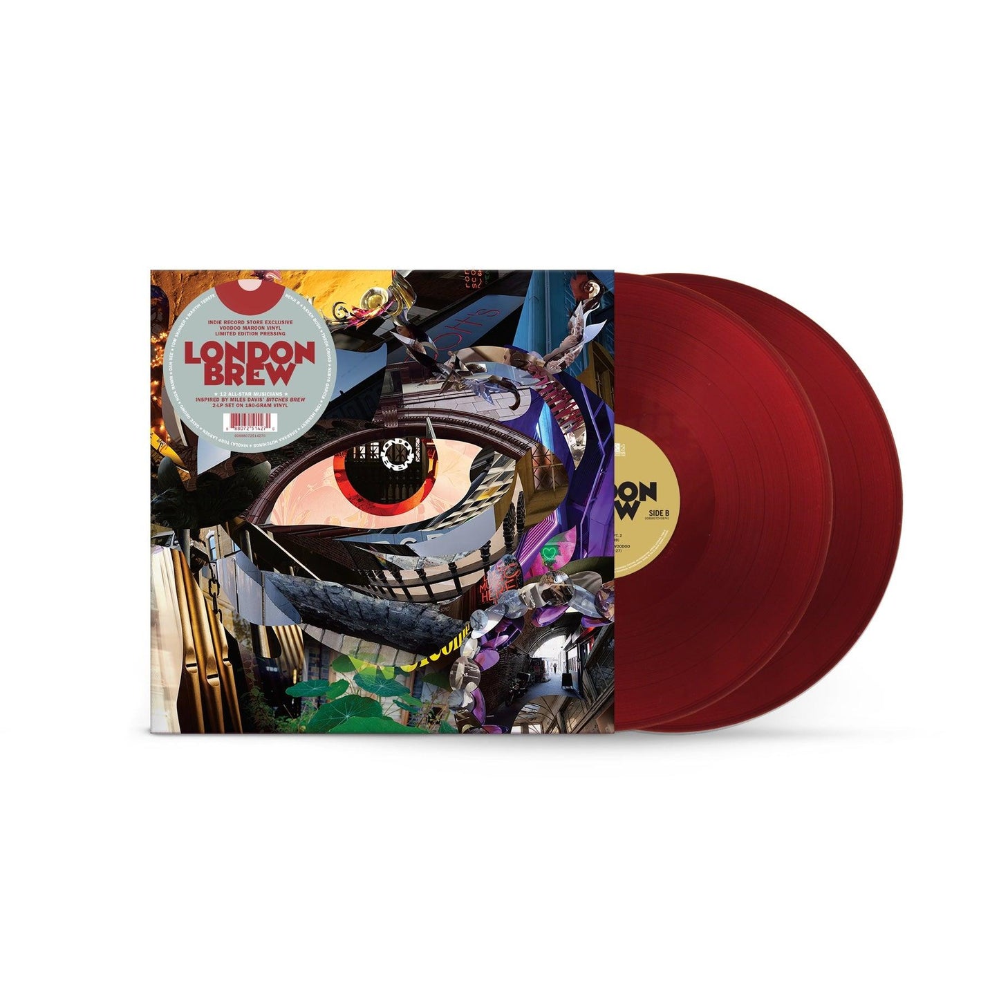 London Brew- London Brew (Indie Exclusive Maroon Vinyl) - VINYL