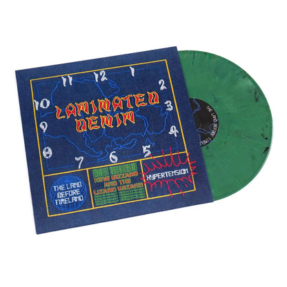 King Gizzard and the Lizard Wizard- Laminated Denim (Lucky Rainbow Edition) (DAMAGED) - VINYL
