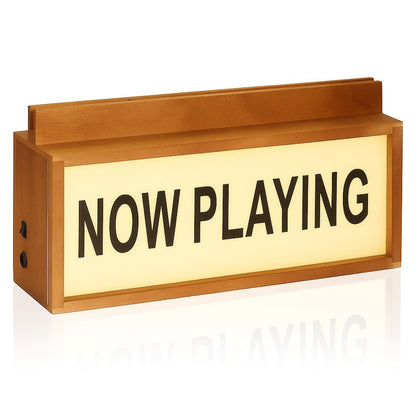 LED Lightbox Now Playing Vinyl Record Stand