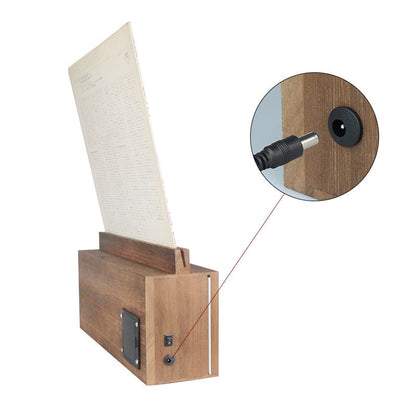 LED Lightbox Now Playing Vinyl Record Stand