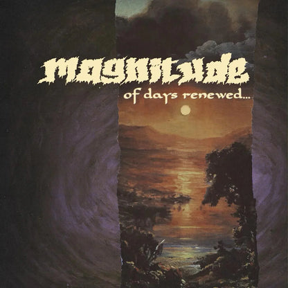 Magnitude- Of Days Renewed... (Clear Purple w/Orange Splatter) - VINYL