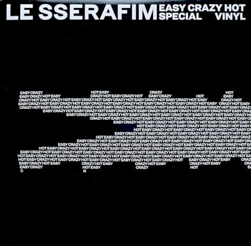 Le Sserafim- Easy-crazy-hot (Indie Exclusive Vinyl) - VINYL