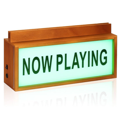 Multicolour LED Lightbox Now Playing Vinyl Record Stand
