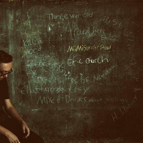 Eric Church- Mr. Misunderstood (Blue Vinyl) - VINYL