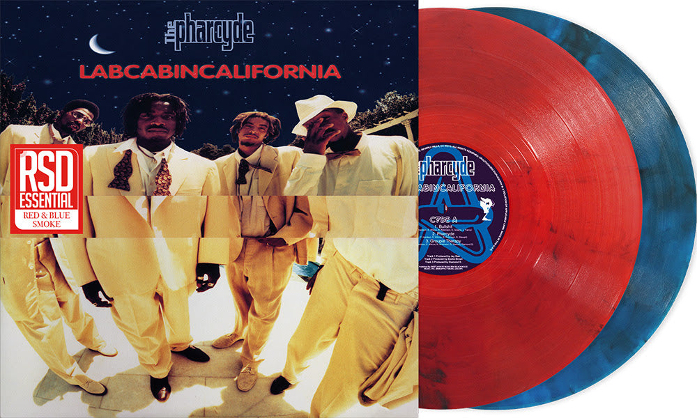 The Pharcyde- Labcabincalifornia (RSD Essential) (Blue/Red Smoke Vinyl) (DAMAGED) - VINYL