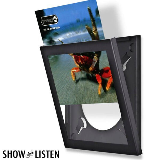 Show and Listen - Black Record Frame – Single Pack